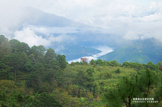 云南临沧凤庆县大寺乡澜沧江小湾电站库区姚青春自然风光山水风景