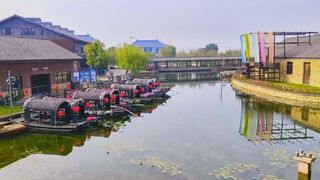 钟祥周末与老同事同游 莫愁村品楚韵 莫愁湖享安然 彭墩醉田园