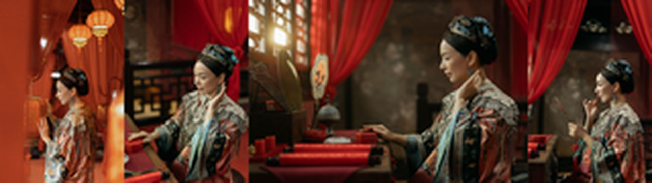 平遥锦绣霓裳堂邂逅，传统中式婚服一眼封神