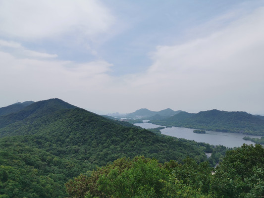 杭州登山线路之廿七：萧然山-北干山行迹