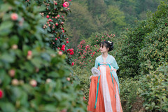 蒙顶山景区及周边游记图片] 蒙顶山｜山花与美人，相映成诗篇
