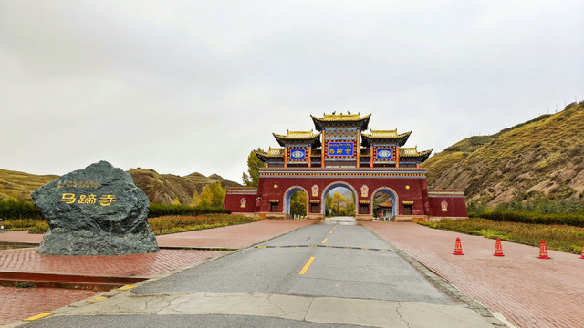 塞上名刹——张掖马蹄寺