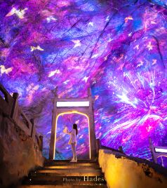 善卷洞风景区游记图文-古洞善卷 光影幻城
