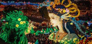 沉浸式体验！自贡中华彩灯大世界的璀璨之夜