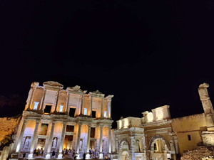 塞尔丘克游记图文-土耳其D400公路自驾游记 之 夜游以弗所古城