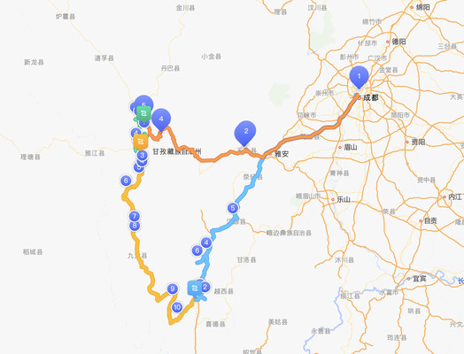 川西休闲自驾游|带七旬老人和小孩,4天3晚全程不走!