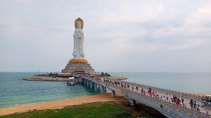 昌江游记图文-海南环岛游之中线和西线（五指山/大小洞天/海上观音/棋子湾/海花岛）（下）