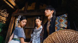 艺术生的传统视觉艺术,点亮黎村的光彩