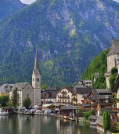 贝希特斯加登游记图文-欧洲三个月环游十二《从古堡深谷到运河流光：萨尔茨堡与萨尔茨卡默古特的湖光山色》