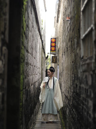 好家伙！西塘拍汉服绝了！