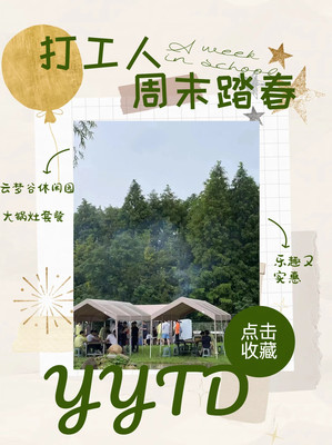 公司团建只会吃饭KTV?太湖边「云梦谷」大锅灶野炊,解锁春日最燃玩法!