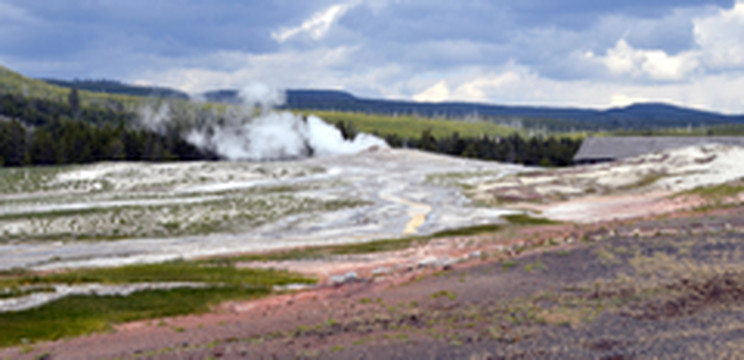 黄石国家公园游记图片] 黄石公园宿营, 体验别样的初夏