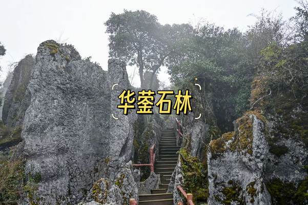 来广安华蓥，赏石林风光，品地道美食！