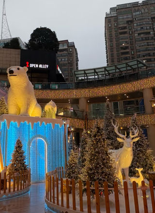 昆明圣诞顶流！顺城把北欧雪国搬来了❄️