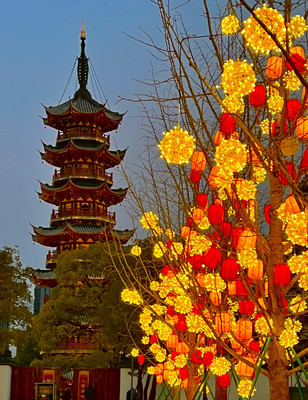 一直以为豫园够美了🏮直到我去了龙华寺