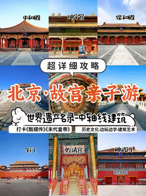 中轴线建筑是什么❓来故宫听专家深度讲解