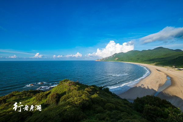 珠海荷包岛:海滩长沙子细软,五一露营不错的选择