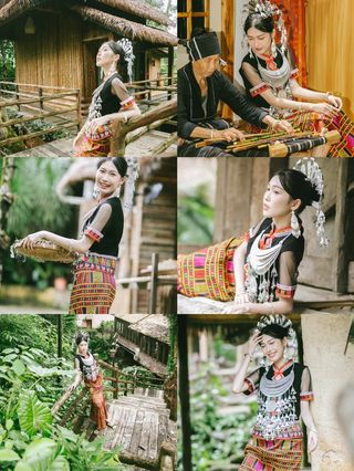 这是我亲自体验的槟榔谷景区🌿