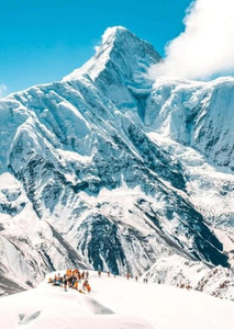 珠峰景区游记图文-那玛峰5588米 | 人生第一座技术型雪山 在贡嘎脚下触摸冰帽之巅