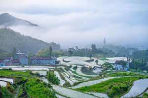 天台山景区游记图文-浙江天台：水墨梯田美如画