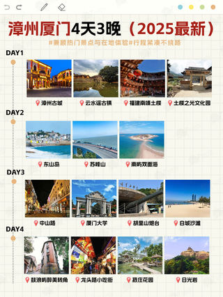 漳州厦门 | 4天3晚超全攻略 抓紧码住❗