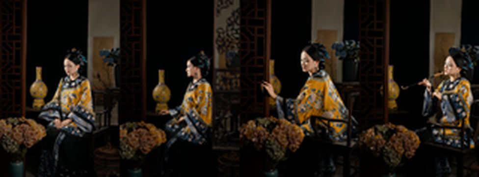 平遥古韵行记：闺蜜的复刻清代古董衣的邂逅