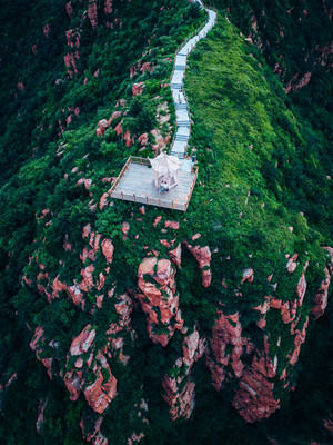 在云端,玩3天:河南郑州伏羲山夏日激爽之旅