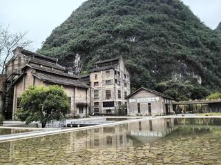 阳朔山水之美-母女相约