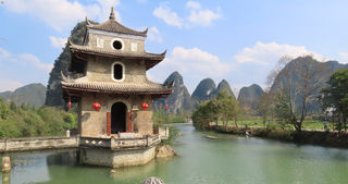 从桂南崇山到北海之滨~~ 犹如漓江山水的鹅泉 旧州和峒那屿湾