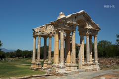 棉花堡游记图片] 爱情女神的神庙 – 土耳其热尔阿芙洛迪西亚斯
