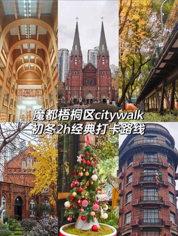 🎄上海初冬丨梧桐区2h经典citywalk路线