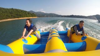 夏天就是要到酒仙湖来玩水