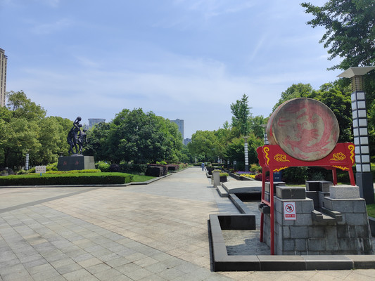 体育公园,鲜花盛开的宝藏公园——诸暨3日(10)