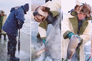 大庆杜尔伯特：冬捕盛景，冰湖腾鱼，唤醒冬日的味蕾与乡愁