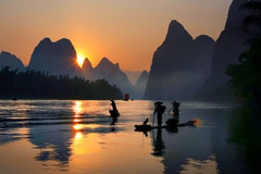 漓江江景区阳朔县城段游记图片] 🌄 山水画卷：桂林漓江的诗意之旅