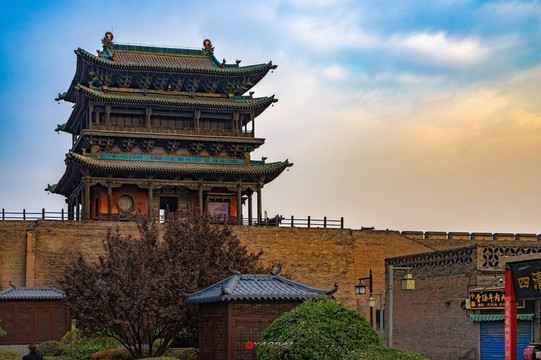 🏰 古城遺韻：山西平遙古城。