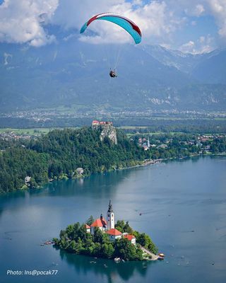 春和景明 | 沉醉在斯洛文尼亚 - 布莱德湖的唯美春色里！