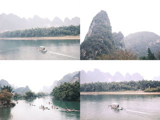 旱水季的桂林与阳朔