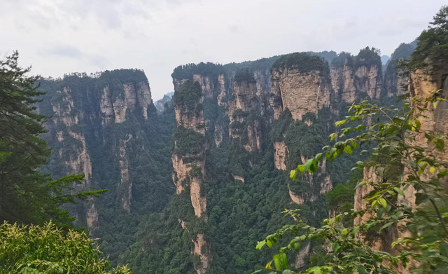 张家界旅游山上主景点游览攻略