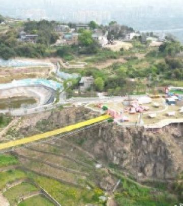 大渡口商业中心区游记图文-五一去哪玩？还去大景区挤人头？大渡口金鳌山一日游，轻松又好玩