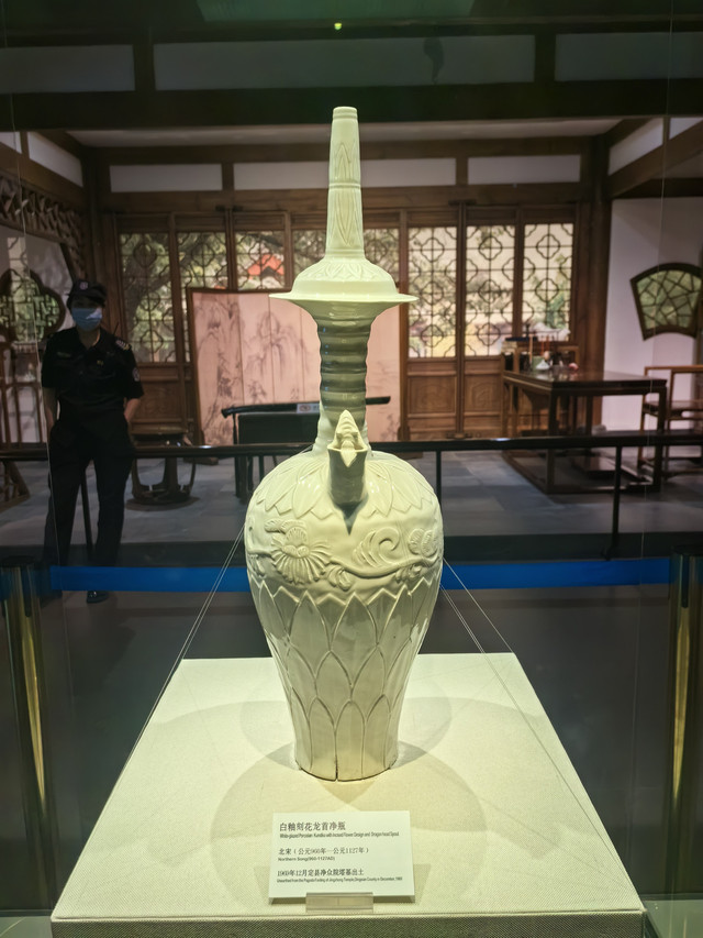 中国美術品、德州窑白瓷、观世音大佛像、超美品、 中国美術品、德州窑白瓷、观世音大佛像、超美品、 德化窑