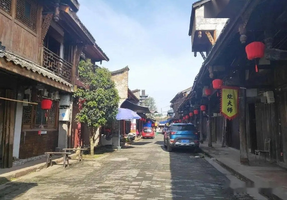 历史悠久的古镇“西来古镇”