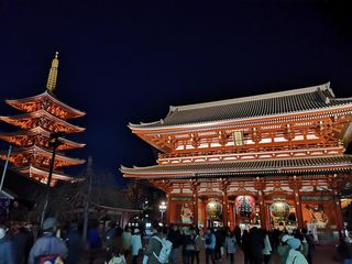 东京浅草寺旅游攻略 | 夜景灯光机位,千年古刹的夜间光影之美