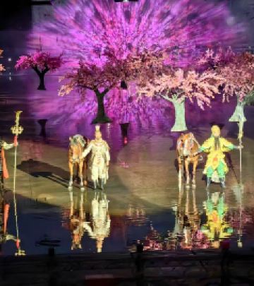 沛县游记图文-云游四海（1776）长江世纪游轮行之四——《烽烟三国》