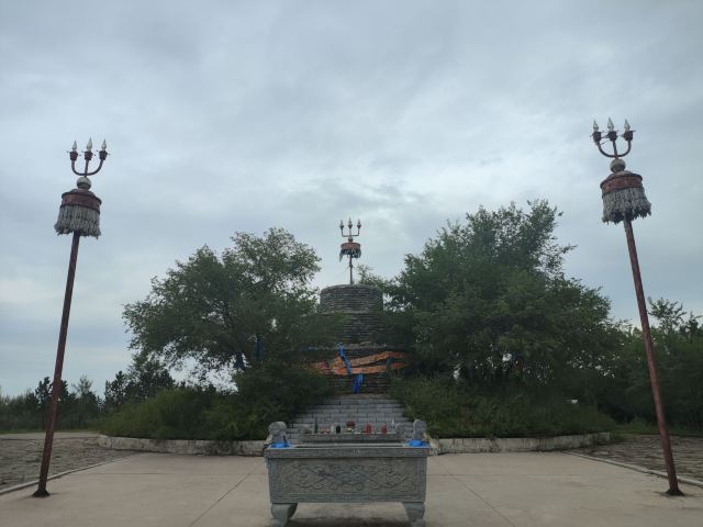 蒙望敖包山稻田公园旅行图片 9