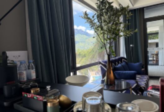 仙人阁 XRG | 全景悬崖观景泳池度假美宿(望仙谷风景区店)·餐厅美食图片