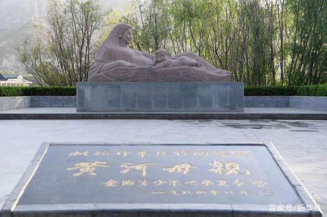 黄河母亲雕塑旅行图片 2