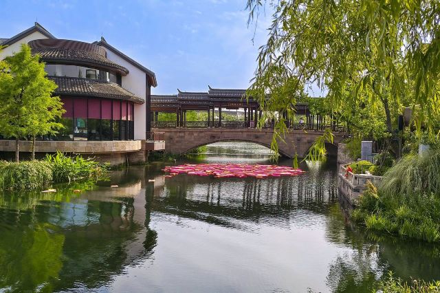 蟠龙天地-烟雨廊桥旅行图片 3