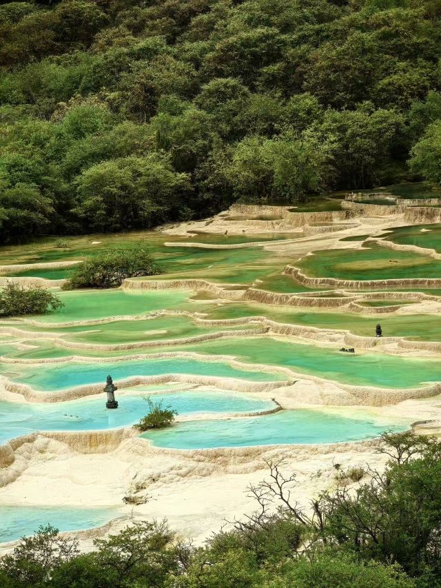 九寨沟景区五彩池观景台旅行图片 7