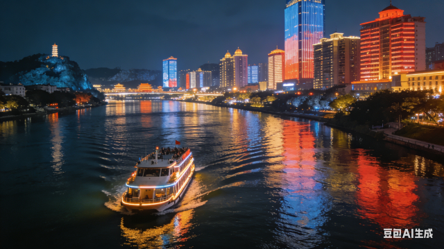 邕江夜游旅行图片 2